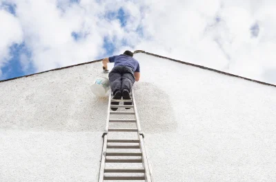 Peinture extérieure à Grans — façades et ravalement